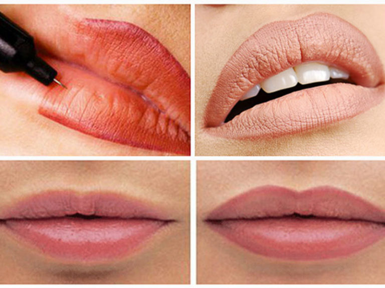 Цветовая гамма перманентного макияжа губ thumbnail