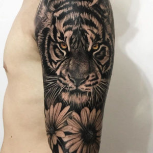 татуировки тигра