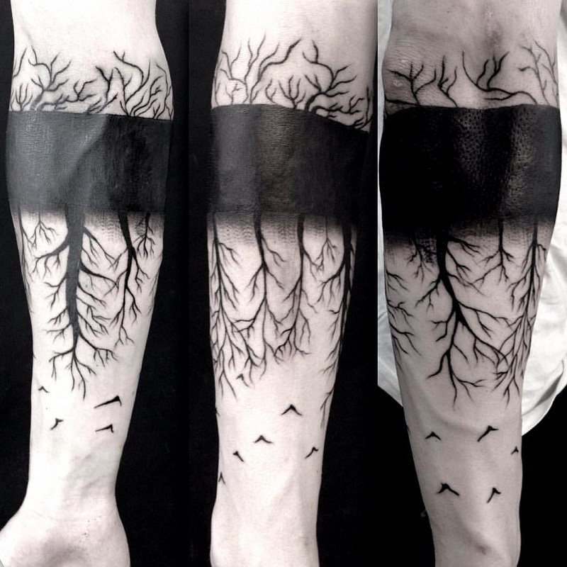 Blackwork tattoo эскизы