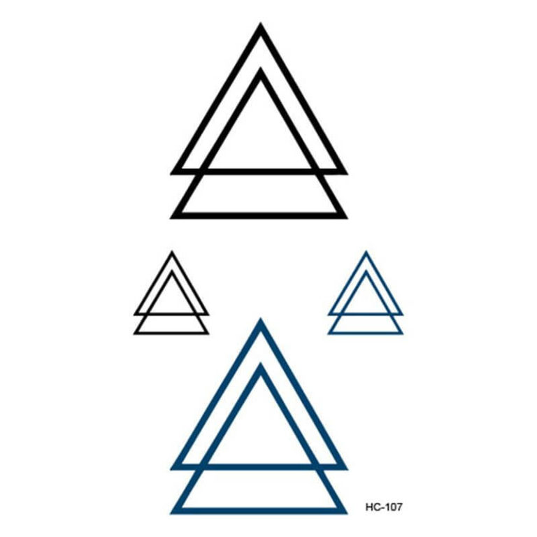 Треугольник в треугольнике символ