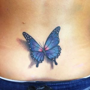 Идеи татуировок бабочек
