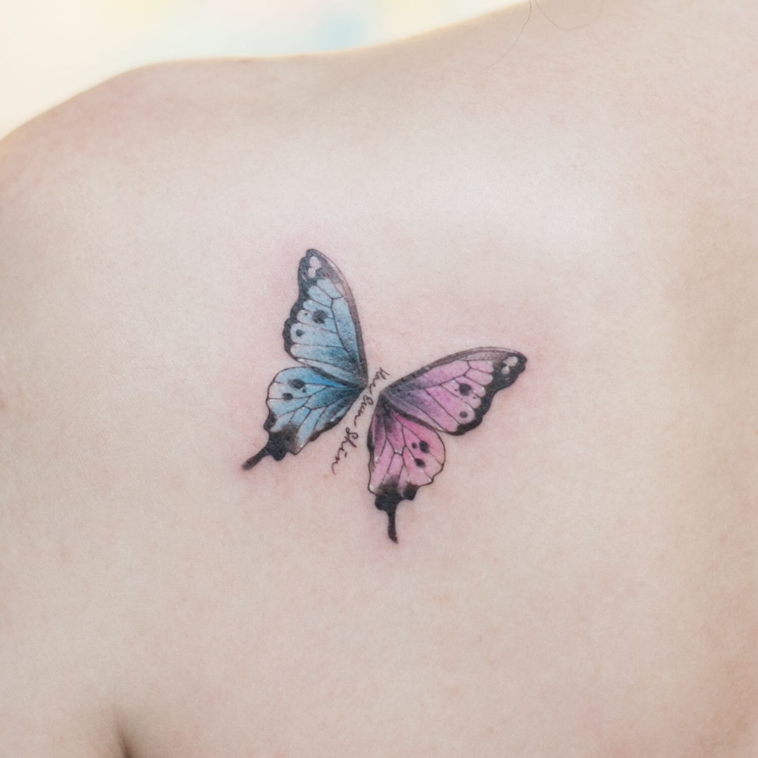 Лучшие фото тату с бабочками: красота в каждой линии.
