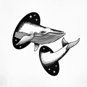 эскиз тату кит