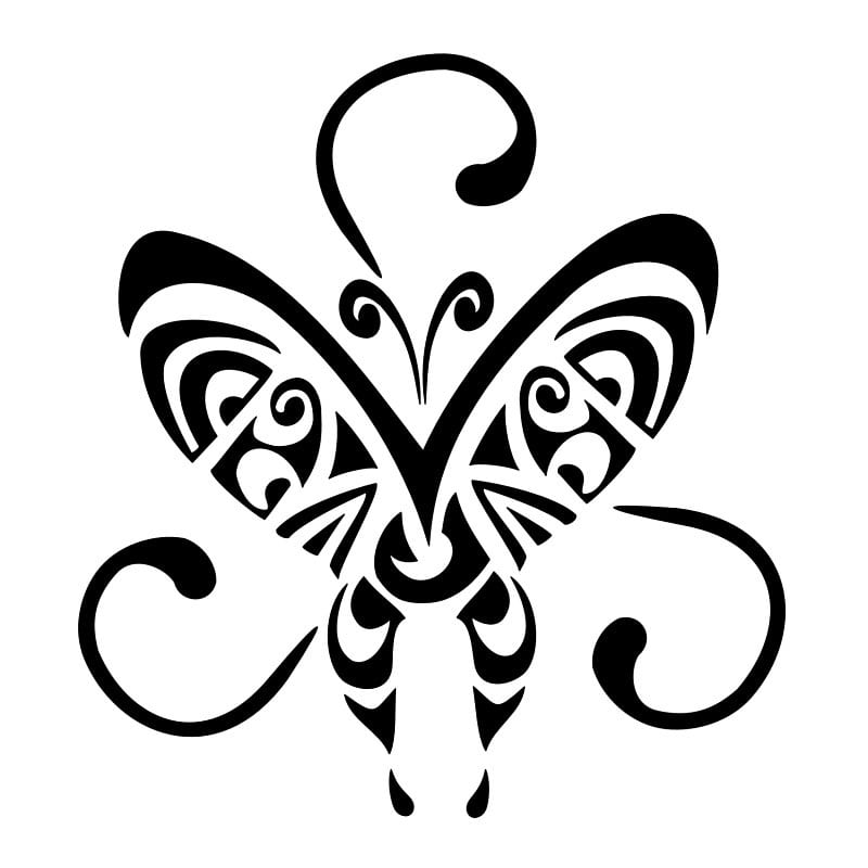 Эскизы тату с бабочками для вашего вдохновения: необычные эскизы татуировки...
