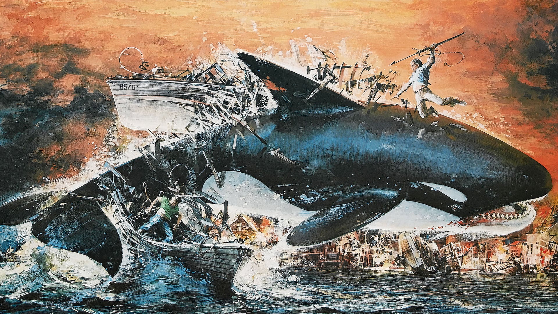 Смерть среди айсбергов / Orca: the Killer Whale (1977)