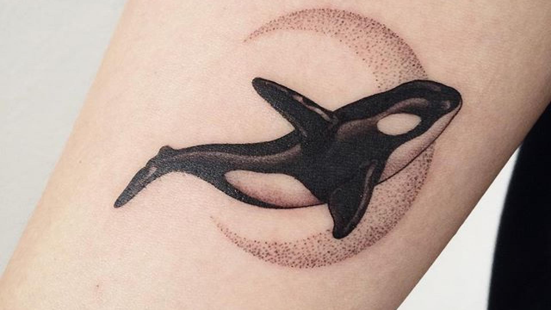 Татуировка кит (79 фото)