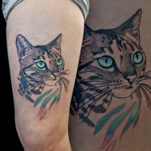 что означает кошка тату