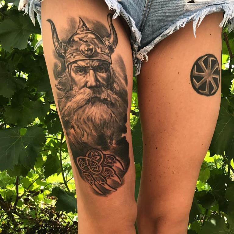 Славянские татуировки медвежья лапа