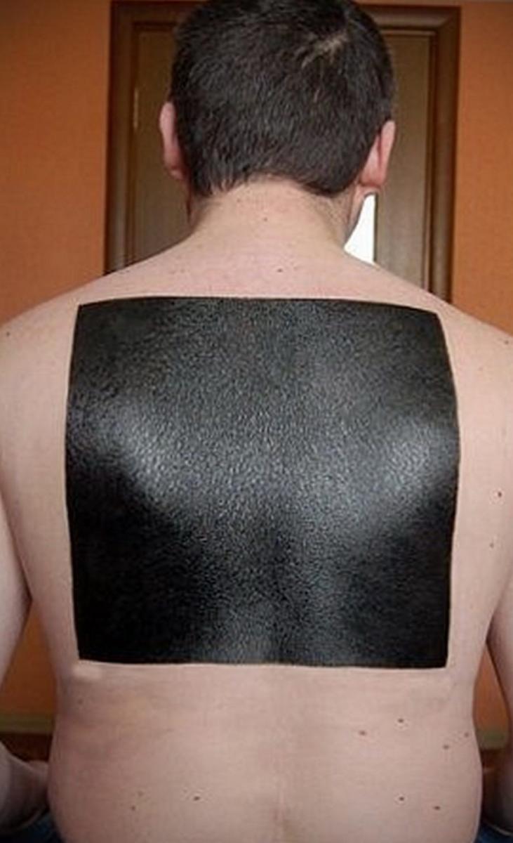 Татуировка черный квадрат