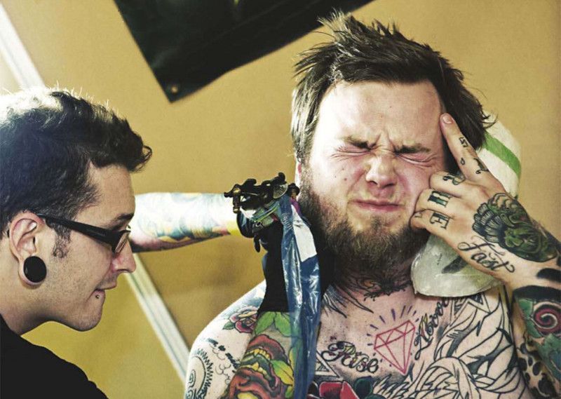 Больно ли делать татуировку? Карта боли мужчин и женщин, выбираем место для тату
