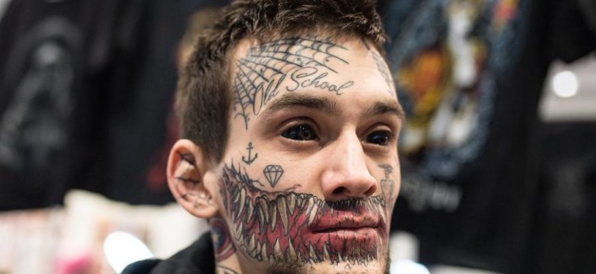 Тату стилей на лице — фото и эскизов татуировок года