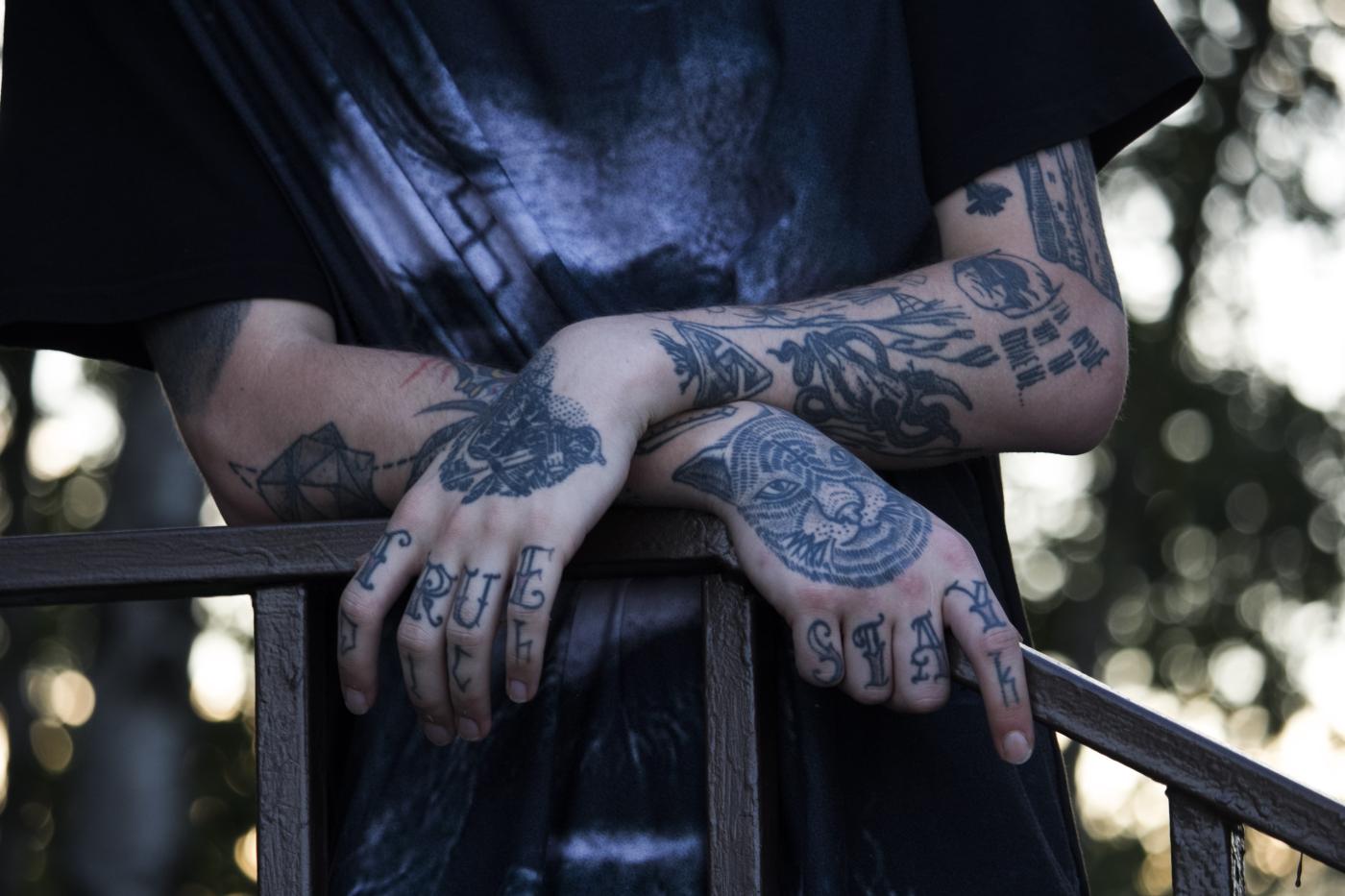 Татуировка на Ирке