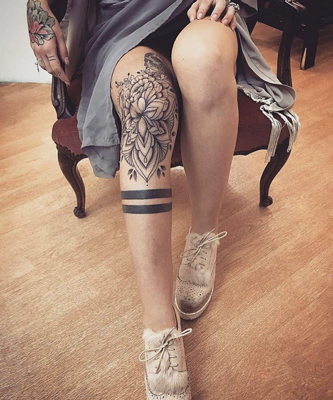 Татуировки на колене